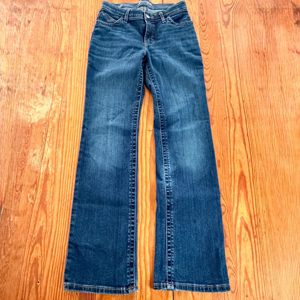 Wrangler Willow Ultimate Riding Jeans Medium Wash Bootcut Denim‎ 5x32 10WRW60CM